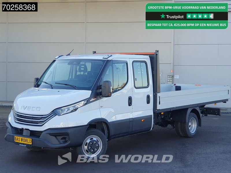 Iveco Daily 35C21 3.0L Automaat 210PK 2025-Model Open laadbak Dubbel Cabine Dubbellucht CarPlay ACC LED 3,5T Trekvermogen Euro6 Pritsche Pic - Малотоннажный бортовой грузовик: фото 1 Iveco Daily 35C21 3.0L Automaat 210PK 2025-Model Open laadbak Dubbel Cabine Dubbellucht CarPlay ACC LED 3,5T Trekvermogen Euro6 Pritsche Pic - Малотоннажный бортовой грузовик: фото 1