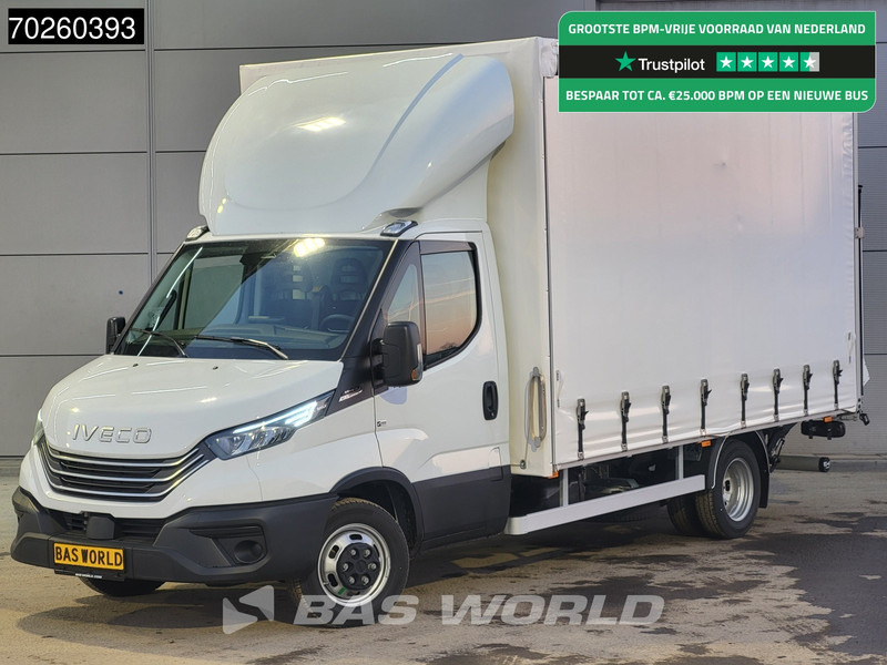 Iveco Daily 35C21 3.0L Automaat Schuifzeilen met Laadklep ACC LED Bakwagen Schuifzeil Zeilen Koffer Meubelbak 21m3 Airco - Тентованный фургон: фото 1 Iveco Daily 35C21 3.0L Automaat Schuifzeilen met Laadklep ACC LED Bakwagen Schuifzeil Zeilen Koffer Meubelbak 21m3 Airco - Тентованный фургон: фото 1