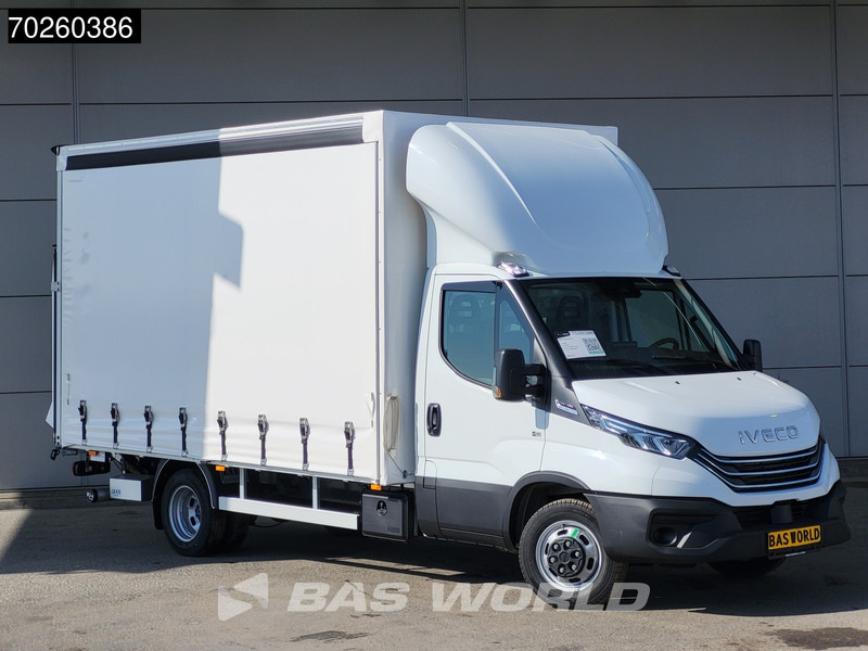 Iveco Daily 35C21 3.0L Automaat Schuifzeilen met Laadklep ACC LED Bakwagen Schuifzeil Zeilen Koffer Meubelbak 22m3 Airco - Тентованный фургон: фото 2 Iveco Daily 35C21 3.0L Automaat Schuifzeilen met Laadklep ACC LED Bakwagen Schuifzeil Zeilen Koffer Meubelbak 22m3 Airco - Тентованный фургон: фото 2