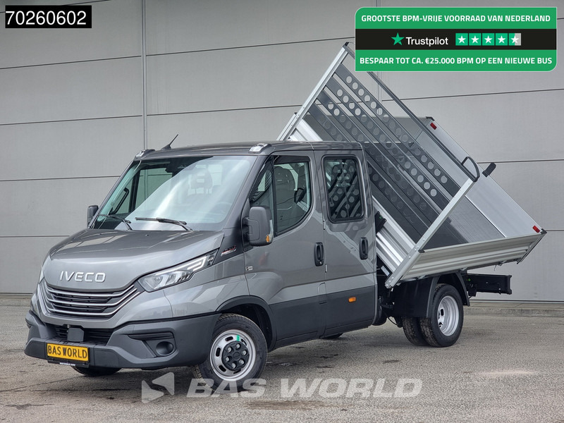 Iveco Daily 35C21 3 zijdige Kipper Dubbel Cabine 210PK 3.0L Dubbellucht Airco Cruise LED Camera Tipper Benne Kieper 2m3 Airco - Малотоннажный самосвал: фото 1 Iveco Daily 35C21 3 zijdige Kipper Dubbel Cabine 210PK 3.0L Dubbellucht Airco Cruise LED Camera Tipper Benne Kieper 2m3 Airco - Малотоннажный самосвал: фото 1