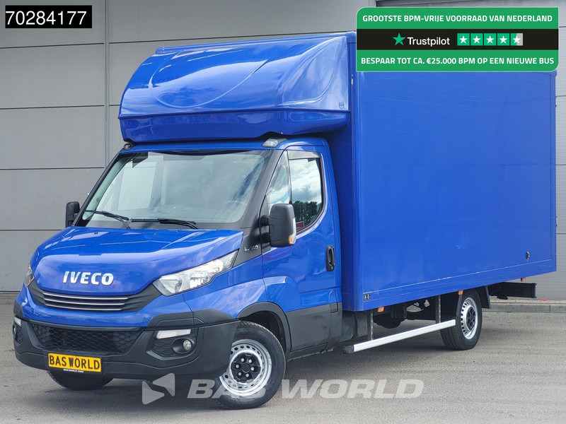 Iveco Daily 35S14 Automaat Bakwagen Achterdeuren 488cm lang! Airco Cruise Camera Euro6 Meubelbak Koffer 24m3 Airco Cruise control - Малотоннажный фургон: фото 1 Iveco Daily 35S14 Automaat Bakwagen Achterdeuren 488cm lang! Airco Cruise Camera Euro6 Meubelbak Koffer 24m3 Airco Cruise control - Малотоннажный фургон: фото 1