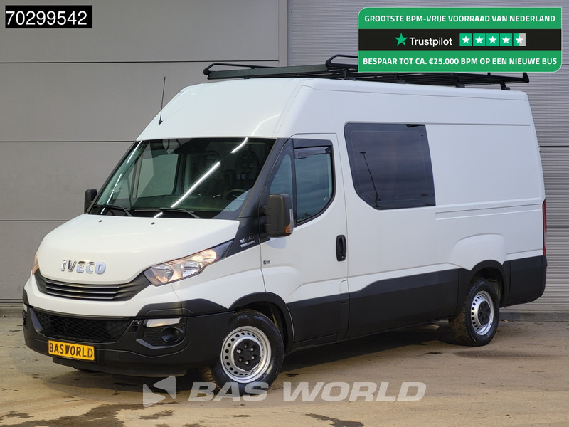 Iveco Daily 35S14 Dubbel Cabine Automaat L2H2 3,5t Trekhaak Airco Cruise Camera Imperiaal Euro6 L2 DC Doka Mixto Airco Trekhaak Cruise contr - Цельнометаллический фургон: фото 1 Iveco Daily 35S14 Dubbel Cabine Automaat L2H2 3,5t Trekhaak Airco Cruise Camera Imperiaal Euro6 L2 DC Doka Mixto Airco Trekhaak Cruise contr - Цельнометаллический фургон: фото 1