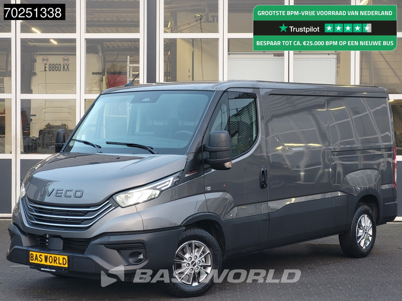 Iveco Daily 35S21 3.0L Automaat Laag dak L2H1 2025model LED Navi ACC Camera 9m3 Airco Trekhaak - Цельнометаллический фургон: фото 1 Iveco Daily 35S21 3.0L Automaat Laag dak L2H1 2025model LED Navi ACC Camera 9m3 Airco Trekhaak - Цельнометаллический фургон: фото 1