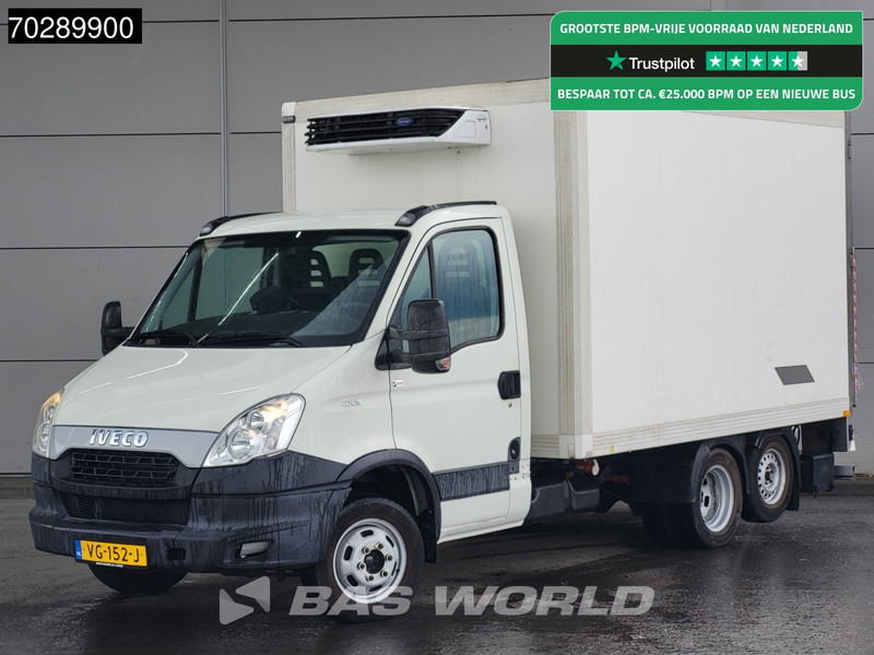 Iveco Daily 40C15 BE-Combi 75Plus Koelwagen Laadklep Carrier Xarios 350 Zijdeur Achterdeuren Airco Cruise Camera Koel Koeler Kühl Kühler Küh - Малотоннажный рефрижератор: фото 1 Iveco Daily 40C15 BE-Combi 75Plus Koelwagen Laadklep Carrier Xarios 350 Zijdeur Achterdeuren Airco Cruise Camera Koel Koeler Kühl Kühler Küh - Малотоннажный рефрижератор: фото 1