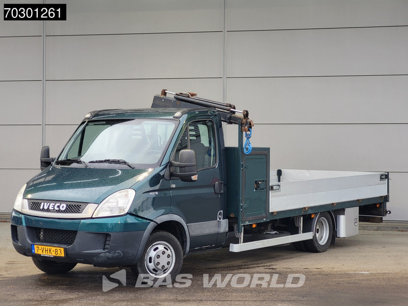 Iveco Daily 40C18 3.0L Kraanwagen Open Laadbak Hyya 017T 1320KG 3,5t Trekhaak Airco 180PK Kraan Cran Kranwagen Crane Pritsche Pickup Open Bo - Малотоннажный бортовой грузовик: фото 2 Iveco Daily 40C18 3.0L Kraanwagen Open Laadbak Hyya 017T 1320KG 3,5t Trekhaak Airco 180PK Kraan Cran Kranwagen Crane Pritsche Pickup Open Bo - Малотоннажный бортовой грузовик: фото 2