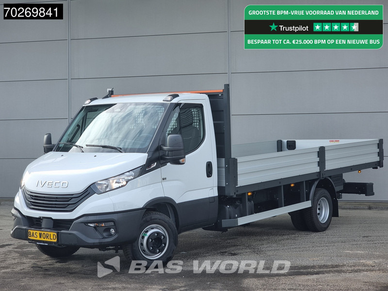 Iveco Daily 70C18 3.0L Automaat 525cm Open laadbak Trekhaak ACC Navi Airco Pickup Pritsche Airco Trekhaak - Малотоннажный бортовой грузовик: фото 1 Iveco Daily 70C18 3.0L Automaat 525cm Open laadbak Trekhaak ACC Navi Airco Pickup Pritsche Airco Trekhaak - Малотоннажный бортовой грузовик: фото 1