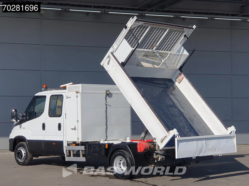 Iveco Daily 70C18 3.0L Kipper Dubbel Cabine Dubbellucht 3,5t Trekhaak Airco Cruise Camera Zwaailampen Euro6 Tipper Benne Kieper 2m3 Airco Tr - Малотоннажный самосвал: фото 2 Iveco Daily 70C18 3.0L Kipper Dubbel Cabine Dubbellucht 3,5t Trekhaak Airco Cruise Camera Zwaailampen Euro6 Tipper Benne Kieper 2m3 Airco Tr - Малотоннажный самосвал: фото 2