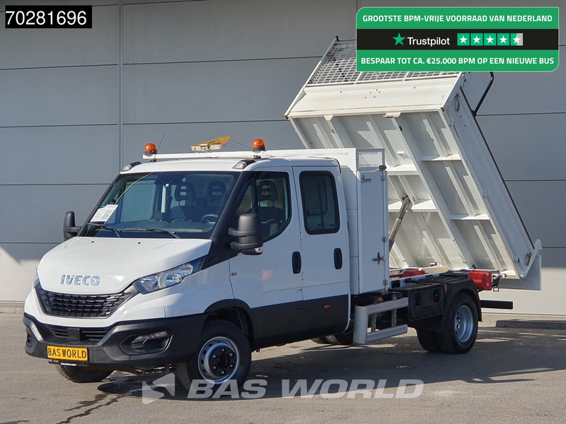 Малотоннажный самосвал Iveco Daily 70C18 3.0L Kipper Dubbel Cabine Dubbellucht 3,5t Trekhaak Airco Cruise Euro6 Tipper Benne Kieper 2m3 Airco Trekhaak Cruise contr: фото 1
