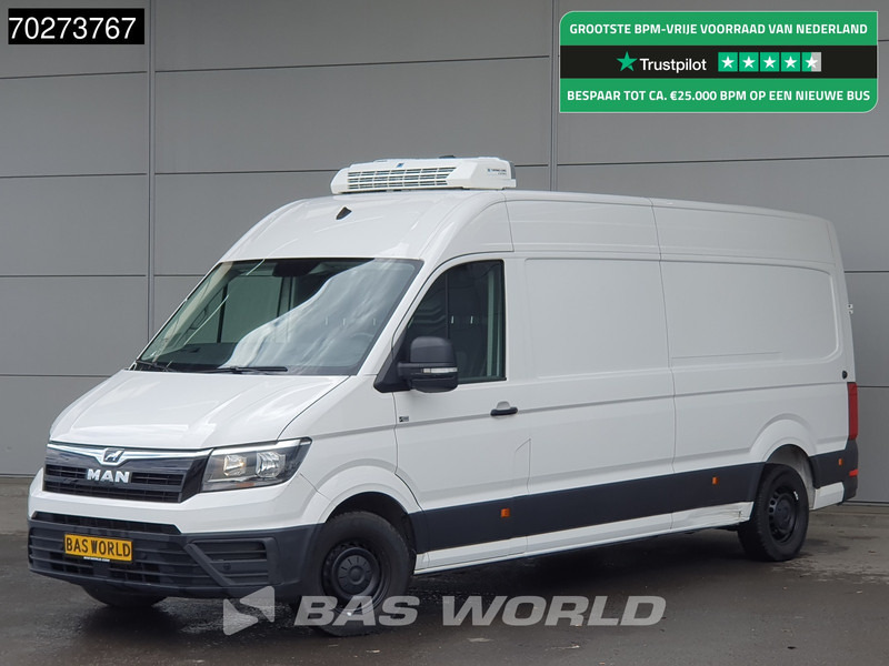 MAN TGE 3.140 Koelwagen Automaat Thermo King V-200 MAX L4H3 Airco Camera Parkeersensoren L3H2 Euro6 Koel Koeler Kühl Kühler Kühlwagen 12m3 Air - Малотоннажный рефрижератор: фото 1 MAN TGE 3.140 Koelwagen Automaat Thermo King V-200 MAX L4H3 Airco Camera Parkeersensoren L3H2 Euro6 Koel Koeler Kühl Kühler Kühlwagen 12m3 Air - Малотоннажный рефрижератор: фото 1
