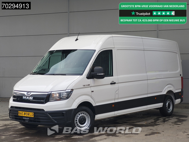 MAN TGE 3.180 Automaat 180PK L3H3 Trekhaak Airco Cruise Camera Parkeersensoren Euro6 L2H2 Airco Trekhaak Cruise control - Цельнометаллический фургон: фото 1 MAN TGE 3.180 Automaat 180PK L3H3 Trekhaak Airco Cruise Camera Parkeersensoren Euro6 L2H2 Airco Trekhaak Cruise control - Цельнометаллический фургон: фото 1