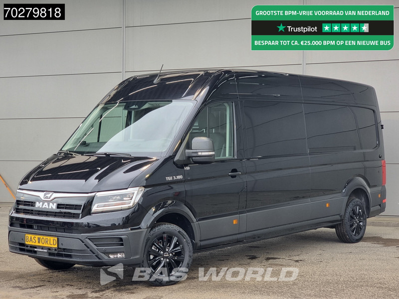 MAN TGE 3.180 Automaat 180PK L4H3 LED Airco Cruise Trekhaak Camera Parkeersensoren L3H2 14m3 Airco Trekhaak - Цельнометаллический фургон: фото 1 MAN TGE 3.180 Automaat 180PK L4H3 LED Airco Cruise Trekhaak Camera Parkeersensoren L3H2 14m3 Airco Trekhaak - Цельнометаллический фургон: фото 1