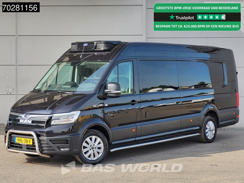 MAN TGE 3.180 Koelwagen Bi-Temp Vriezer Automaat Carrier Pulsor 400mt 230V stekker Trekhaak ACC LED Navi Airco Camera Parkeersensoren Koel Koe - Малотоннажный рефрижератор: фото 1 MAN TGE 3.180 Koelwagen Bi-Temp Vriezer Automaat Carrier Pulsor 400mt 230V stekker Trekhaak ACC LED Navi Airco Camera Parkeersensoren Koel Koe - Малотоннажный рефрижератор: фото 1