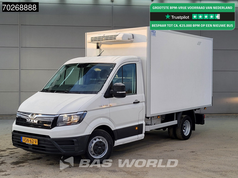 MAN TGE 5.180 Koelwagen Vriezer Bakwagen APK 12-2025 Thermo King 230V stekker Kuhlkoffer Airco Cruise 12m3 Airco Cruise control - Малотоннажный рефрижератор: фото 1 MAN TGE 5.180 Koelwagen Vriezer Bakwagen APK 12-2025 Thermo King 230V stekker Kuhlkoffer Airco Cruise 12m3 Airco Cruise control - Малотоннажный рефрижератор: фото 1
