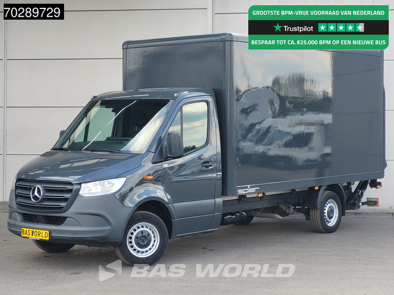 Mercedes-Benz Sprinter 316 CDI Laadklep Bakwagen Airco Camera MBUX CarPlay Euro6 Meubelbak Koffer 19m3 Airco Cruise control - Малотоннажный фургон: фото 1 Mercedes-Benz Sprinter 316 CDI Laadklep Bakwagen Airco Camera MBUX CarPlay Euro6 Meubelbak Koffer 19m3 Airco Cruise control - Малотоннажный фургон: фото 1