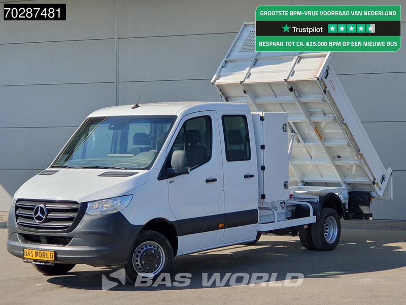 Mercedes-Benz Sprinter 514 CDI Kipper met Kist Dubbel Cabine Dubbellucht 3,5t Trekhaak Airco Cruise Euro6 Tipper Benne Kieper 2m3 Airco Trekhaak Cruise - Малотоннажный самосвал: фото 1 Mercedes-Benz Sprinter 514 CDI Kipper met Kist Dubbel Cabine Dubbellucht 3,5t Trekhaak Airco Cruise Euro6 Tipper Benne Kieper 2m3 Airco Trekhaak Cruise - Малотоннажный самосвал: фото 1