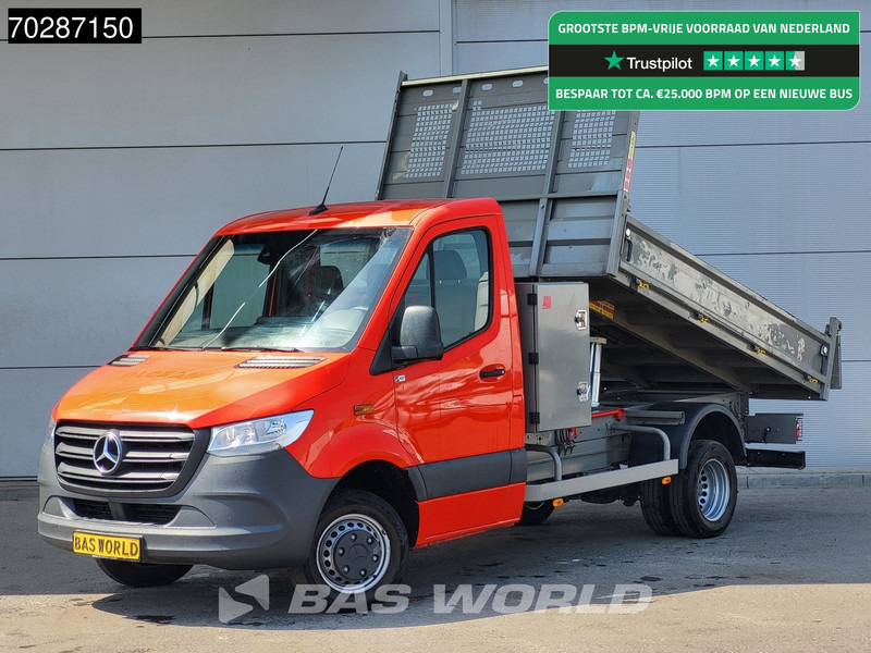 Mercedes-Benz Sprinter 514 CDI Kipper met Kist Dubbellucht 3,5t Trekhaak Airco Cruise Euro6 Tipper Benne Kieper 2m3 Airco Trekhaak Cruise control - Малотоннажный самосвал: фото 1 Mercedes-Benz Sprinter 514 CDI Kipper met Kist Dubbellucht 3,5t Trekhaak Airco Cruise Euro6 Tipper Benne Kieper 2m3 Airco Trekhaak Cruise control - Малотоннажный самосвал: фото 1