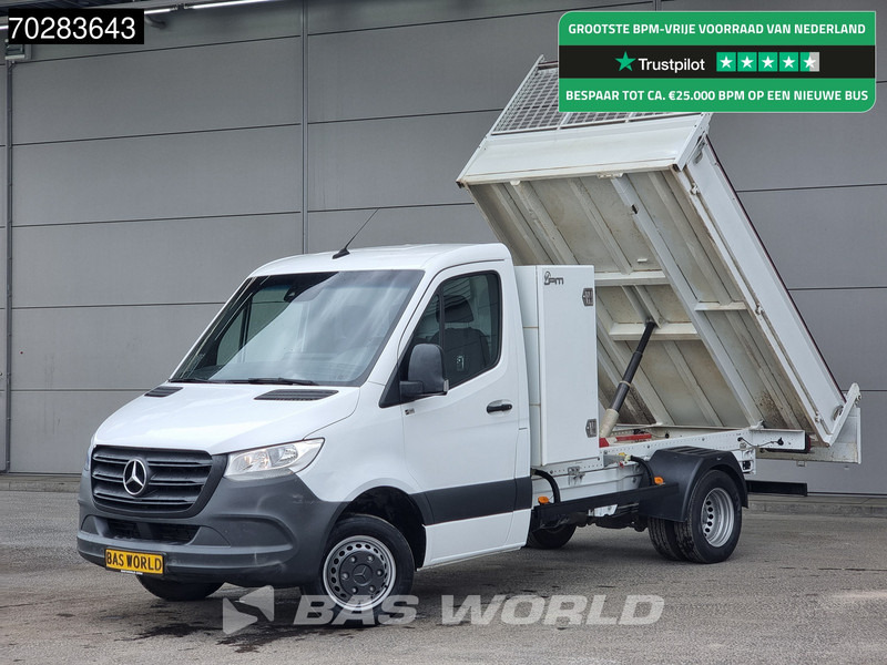 Mercedes-Benz Sprinter 514 CDI Open Laadbak met Kist Dubbel Cabine Dubbellucht 3,5t Trekhaak Airco Cruise Euro6 Pritsche Pickup Open Box 1m3 Airco Trek - Малотоннажный бортовой грузовик: фото 1 Mercedes-Benz Sprinter 514 CDI Open Laadbak met Kist Dubbel Cabine Dubbellucht 3,5t Trekhaak Airco Cruise Euro6 Pritsche Pickup Open Box 1m3 Airco Trek - Малотоннажный бортовой грузовик: фото 1