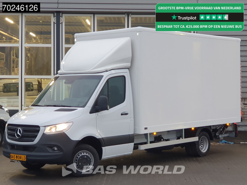 Mercedes-Benz Sprinter 515 CDI Automaat 1000kg Laadklep Zijdeur Dubbellucht Bakwagen MBUX Airco Cruise MBUX Koffer Meubelbak 21m3 Airco Cruise control - Малотоннажный фургон: фото 1 Mercedes-Benz Sprinter 515 CDI Automaat 1000kg Laadklep Zijdeur Dubbellucht Bakwagen MBUX Airco Cruise MBUX Koffer Meubelbak 21m3 Airco Cruise control - Малотоннажный фургон: фото 1
