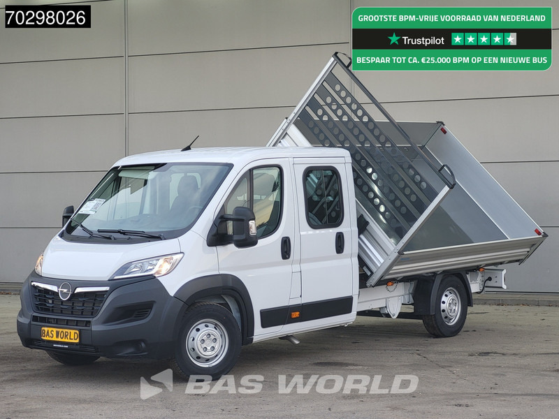 Opel Movano 140PK Driezijdige Kipper Dubbel Cabine Airco Cruise Euro6 Tipper Benne Kieper Dreiseitenkipper Airco Cruise control - Малотоннажный самосвал: фото 1 Opel Movano 140PK Driezijdige Kipper Dubbel Cabine Airco Cruise Euro6 Tipper Benne Kieper Dreiseitenkipper Airco Cruise control - Малотоннажный самосвал: фото 1
