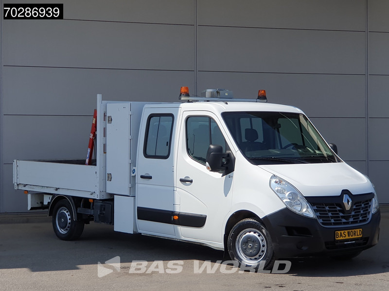 Renault Master 110PK Open Laadbak Kraanwagen HMF 52 Airco Cruise Euro6 Pickup Crane Kranwagen Pritsche Open Box Airco Cruise control - Малотоннажный бортовой грузовик: фото 5 Renault Master 110PK Open Laadbak Kraanwagen HMF 52 Airco Cruise Euro6 Pickup Crane Kranwagen Pritsche Open Box Airco Cruise control - Малотоннажный бортовой грузовик: фото 5