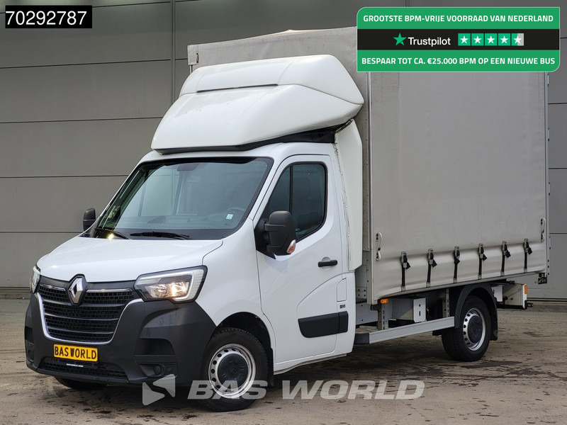 Renault Master 145PK Schuifzeilen Achterdeuren Bakwagen LED Airco Cruise Euro6 Meubelbak Koffer Zeilen Zeilenwagen Schuifzeil Airco Cruise control - Тентованный фургон: фото 1 Renault Master 145PK Schuifzeilen Achterdeuren Bakwagen LED Airco Cruise Euro6 Meubelbak Koffer Zeilen Zeilenwagen Schuifzeil Airco Cruise control - Тентованный фургон: фото 1