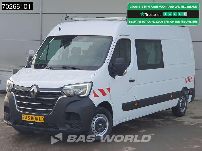 Renault Master 180PK L3H2 Dubbel Cabine Imperiaal Camera Trekhaak DC Doka Mixto 9m3 Airco Dubbel cabine Trekhaak Cruise control - Цельнометаллический фургон: фото 1 Renault Master 180PK L3H2 Dubbel Cabine Imperiaal Camera Trekhaak DC Doka Mixto 9m3 Airco Dubbel cabine Trekhaak Cruise control - Цельнометаллический фургон: фото 1