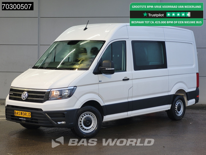 Volkswagen Crafter 140pk Dubbel Cabine L3H3 Trekhaak Airco Euro6 L2H2 DC Doka Mixto Airco Trekhaak - Цельнометаллический фургон: фото 1 Volkswagen Crafter 140pk Dubbel Cabine L3H3 Trekhaak Airco Euro6 L2H2 DC Doka Mixto Airco Trekhaak - Цельнометаллический фургон: фото 1