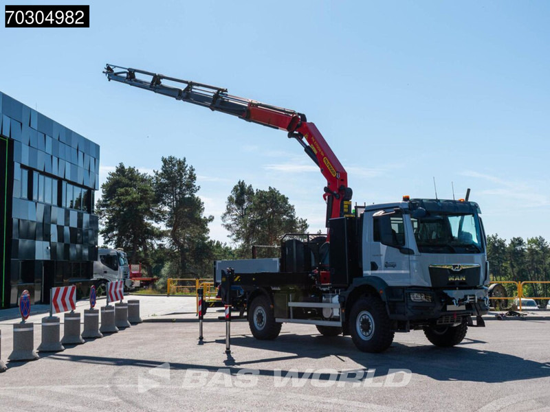 MAN TGM 18.320 4X4 NEW 4x4 Palfinger PK 27002-SH D Crane manbasket Steelsuspension - Грузовик бортовой/ Платформа, Автоманипулятор: фото 5 MAN TGM 18.320 4X4 NEW 4x4 Palfinger PK 27002-SH D Crane manbasket Steelsuspension - Грузовик бортовой/ Платформа, Автоманипулятор: фото 5