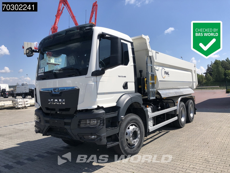 MAN TGS 33.400 6X4 NEW 17m3 KH Kipper Manual Steel suspension Big-Axle EURO 2 - Самосвал: фото 1 MAN TGS 33.400 6X4 NEW 17m3 KH Kipper Manual Steel suspension Big-Axle EURO 2 - Самосвал: фото 1