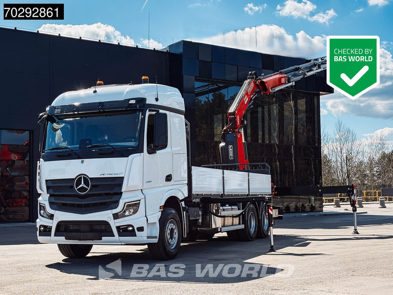 Mercedes-Benz Actros 2651 Actros 6X4 Fassi F486 Led Navi Euro 6 - Грузовик бортовой/ Платформа, Автоманипулятор: фото 1 Mercedes-Benz Actros 2651 Actros 6X4 Fassi F486 Led Navi Euro 6 - Грузовик бортовой/ Платформа, Автоманипулятор: фото 1