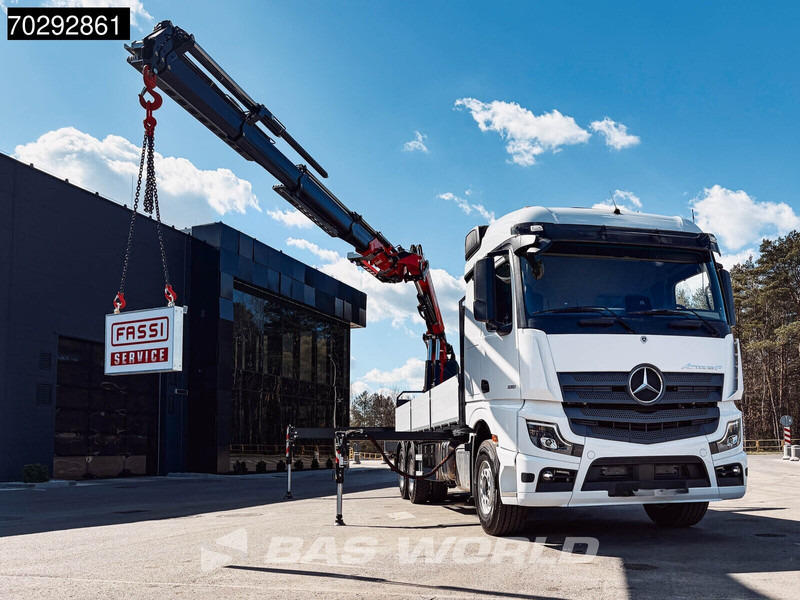 Mercedes-Benz Actros 2651 Actros 6X4 Fassi F486 Led Navi Euro 6 - Грузовик бортовой/ Платформа, Автоманипулятор: фото 3 Mercedes-Benz Actros 2651 Actros 6X4 Fassi F486 Led Navi Euro 6 - Грузовик бортовой/ Платформа, Автоманипулятор: фото 3