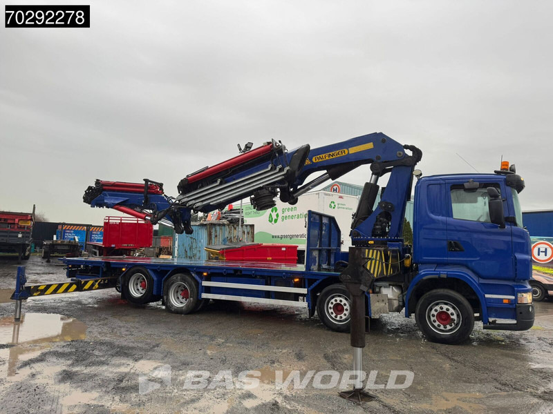 Scania R420 8X2 Palfinger PK100002 Crane Kran + PJ170 JIB Lift Axle Euro 4 - Грузовик бортовой/ Платформа, Автоманипулятор: фото 3 Scania R420 8X2 Palfinger PK100002 Crane Kran + PJ170 JIB Lift Axle Euro 4 - Грузовик бортовой/ Платформа, Автоманипулятор: фото 3
