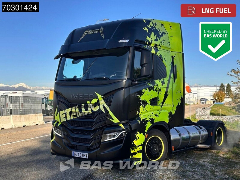 Iveco S-Way 460 4X2 Metallica Edition! LNG Full-Air Retarder 2xTanks Standklima Euro 6 - Тягач: фото 1 Iveco S-Way 460 4X2 Metallica Edition! LNG Full-Air Retarder 2xTanks Standklima Euro 6 - Тягач: фото 1