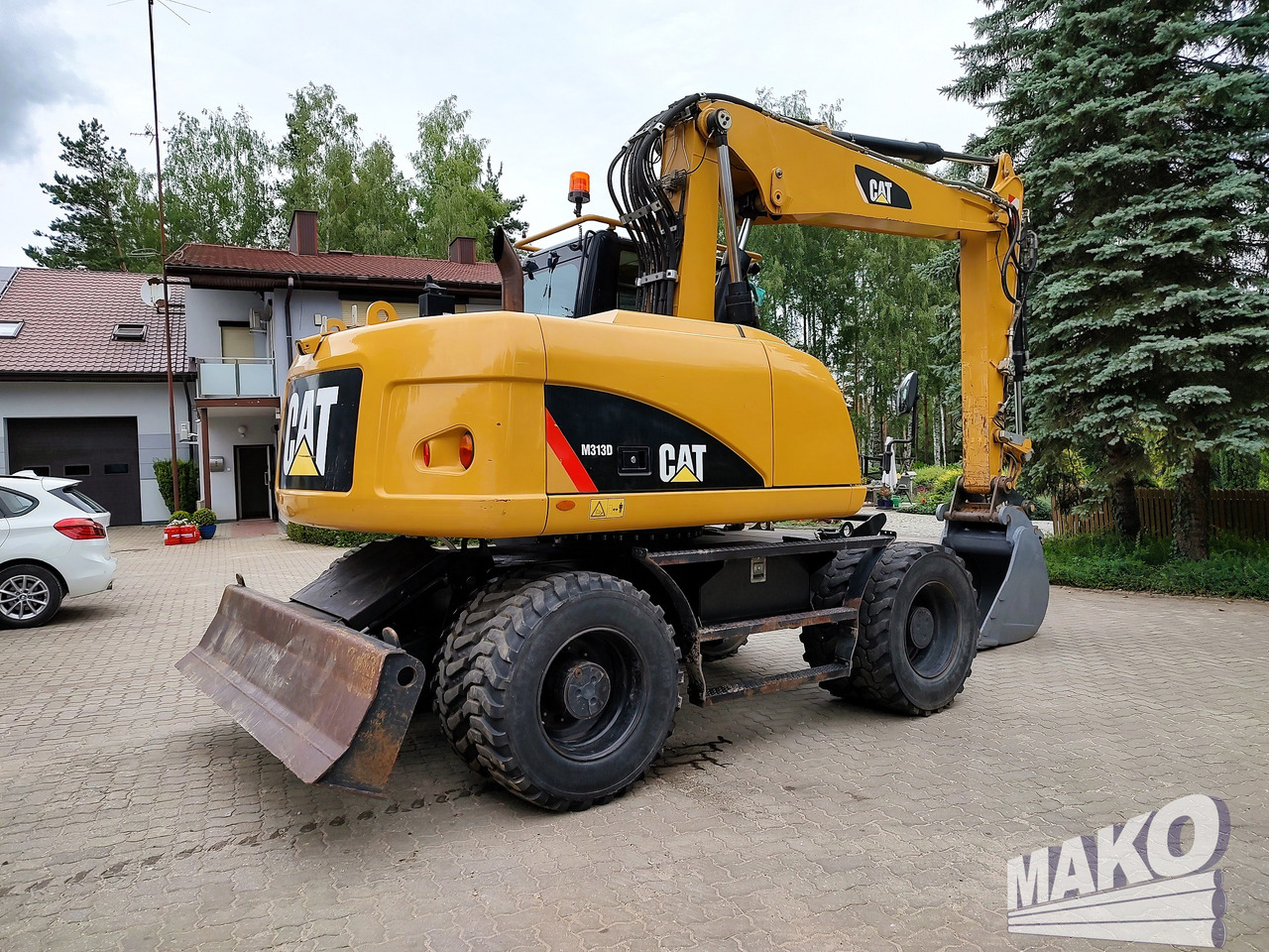 CATERPILLAR M313D - Колёсный экскаватор: фото 4 CATERPILLAR M313D - Колёсный экскаватор: фото 4