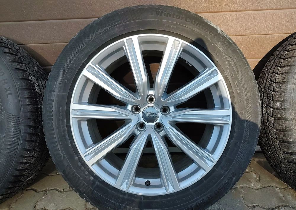 Koła felgi aluminiowe Audi Q8 SQ8 z oponami zimowymi Continental WinterContact TS850P 265/50 R20 H XL - Колесо для Легковых автомобилей: фото 3 Koła felgi aluminiowe Audi Q8 SQ8 z oponami zimowymi Continental WinterContact TS850P 265/50 R20 H XL - Колесо для Легковых автомобилей: фото 3