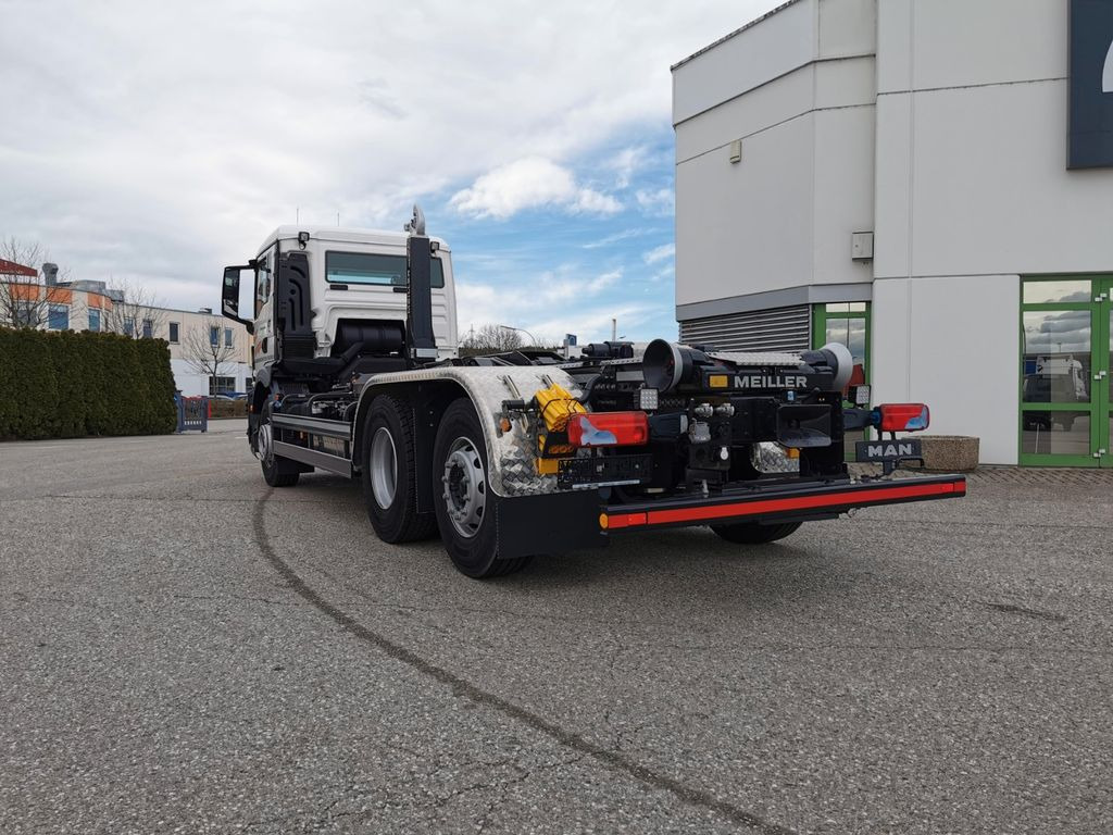 MAN TGS 26.470 Abrollkipper MEILLER RS21.70 6x2/4 - Крюковой мультилифт: фото 4 MAN TGS 26.470 Abrollkipper MEILLER RS21.70 6x2/4 - Крюковой мультилифт: фото 4