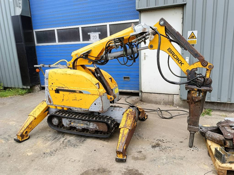 Brokk 180 demolition remote robot excavator husqvarna - Гусеничный экскаватор: фото 1 Brokk 180 demolition remote robot excavator husqvarna - Гусеничный экскаватор: фото 1