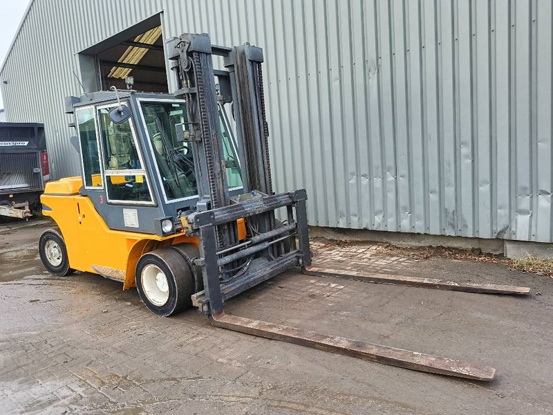 Дизельный погрузчик Jungheinrich DFG680 8 ton heftruck forklift stapler: фото 7 Дизельный погрузчик Jungheinrich DFG680 8 ton heftruck forklift stapler: фото 7