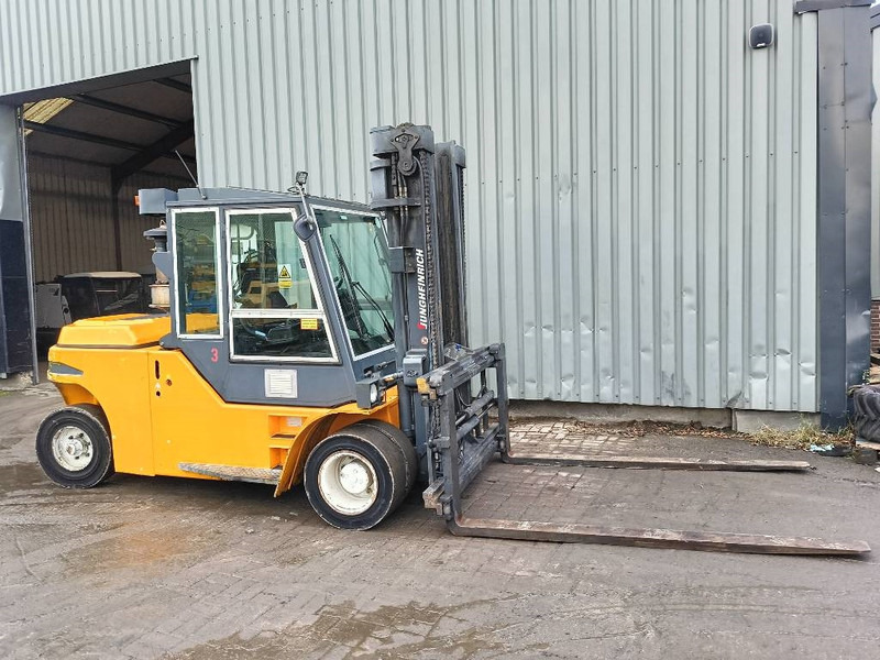 Дизельный погрузчик Jungheinrich DFG680 8 ton heftruck forklift stapler: фото 8 Дизельный погрузчик Jungheinrich DFG680 8 ton heftruck forklift stapler: фото 8