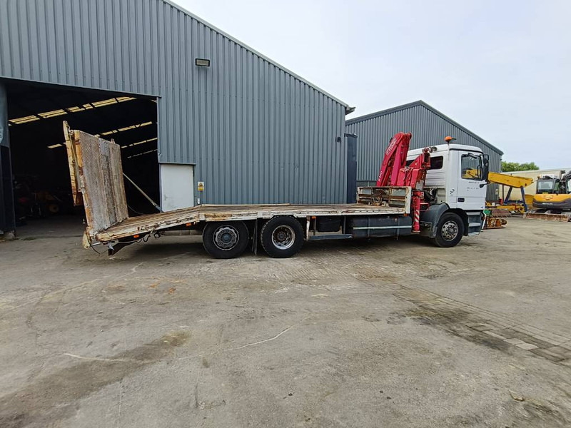 Mercedes-Benz actros truck with hydraulic winch, crane and ramps - Автоманипулятор: фото 4 Mercedes-Benz actros truck with hydraulic winch, crane and ramps - Автоманипулятор: фото 4