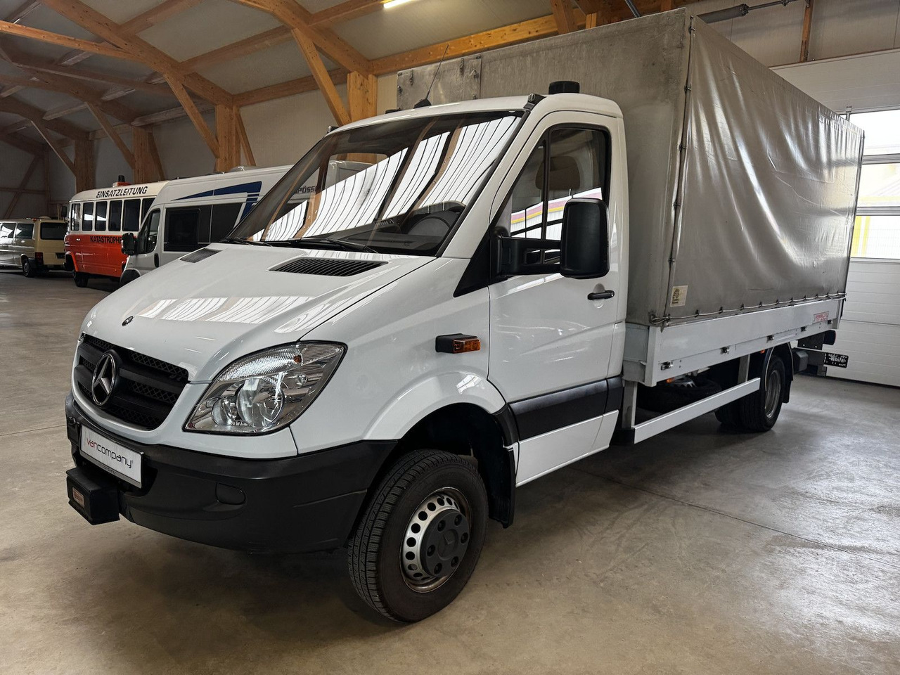 Mercedes-Benz Sprinter 516 CDI 4x4 Winde Pritsche LBW - Малотоннажный бортовой грузовик: фото 1 Mercedes-Benz Sprinter 516 CDI 4x4 Winde Pritsche LBW - Малотоннажный бортовой грузовик: фото 1