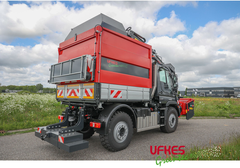 Mercedes-Benz Unimog U 427 Greentec woodchipper combi - Лёгкий коммерческий автомобиль: фото 5 Mercedes-Benz Unimog U 427 Greentec woodchipper combi - Лёгкий коммерческий автомобиль: фото 5