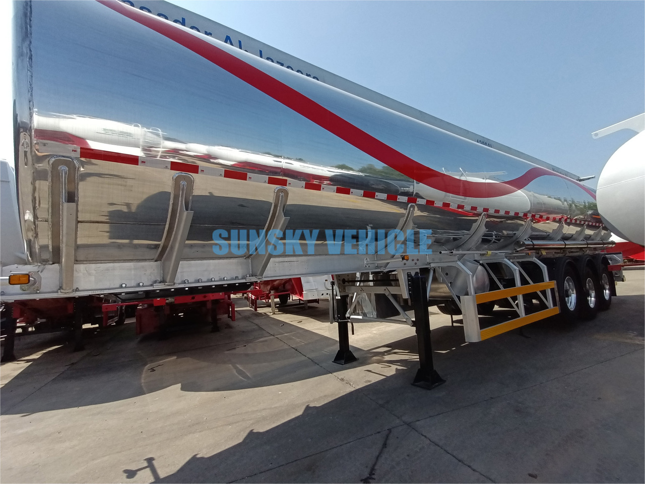 Новый Полуприцеп-цистерна для транспортировки топлива SUNSKY Fuel Tank Trailer: фото 7