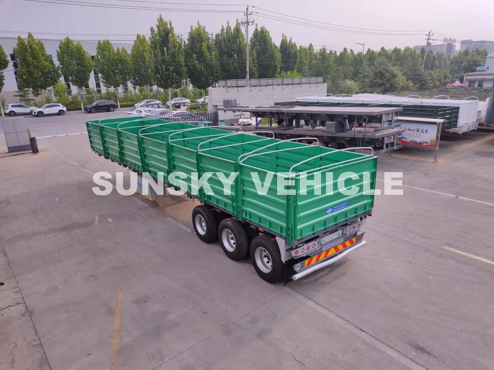 SUNSKY HENRED TYPRE DROPSIDE TRAILER - Полуприцеп бортовой/ Платформа: фото 5 SUNSKY HENRED TYPRE DROPSIDE TRAILER - Полуприцеп бортовой/ Платформа: фото 5