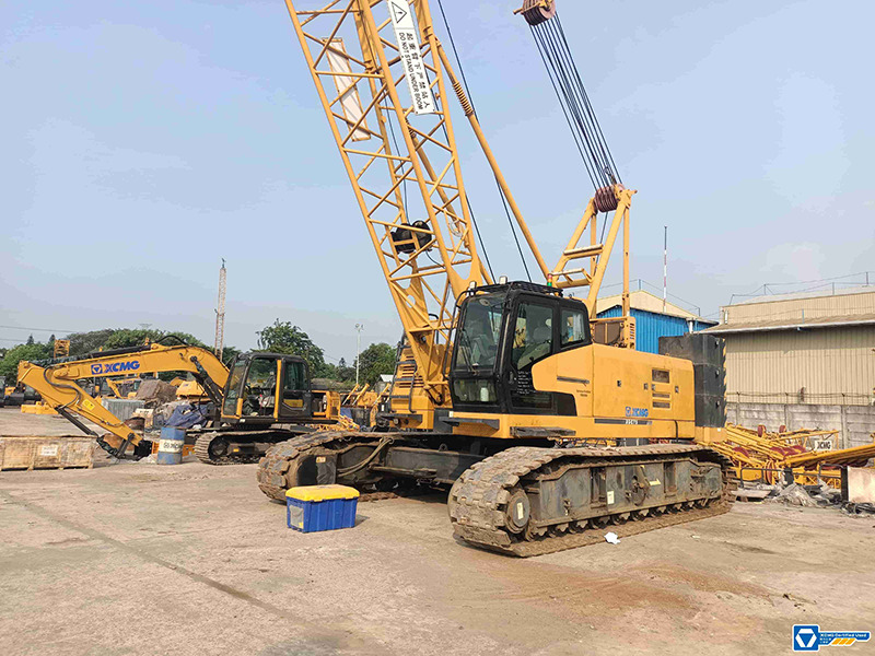 XCMG XGC75 small used 75ton crwler crane mobile with with Main Boom 58m - Гусеничный кран: фото 3 XCMG XGC75 small used 75ton crwler crane mobile with with Main Boom 58m - Гусеничный кран: фото 3