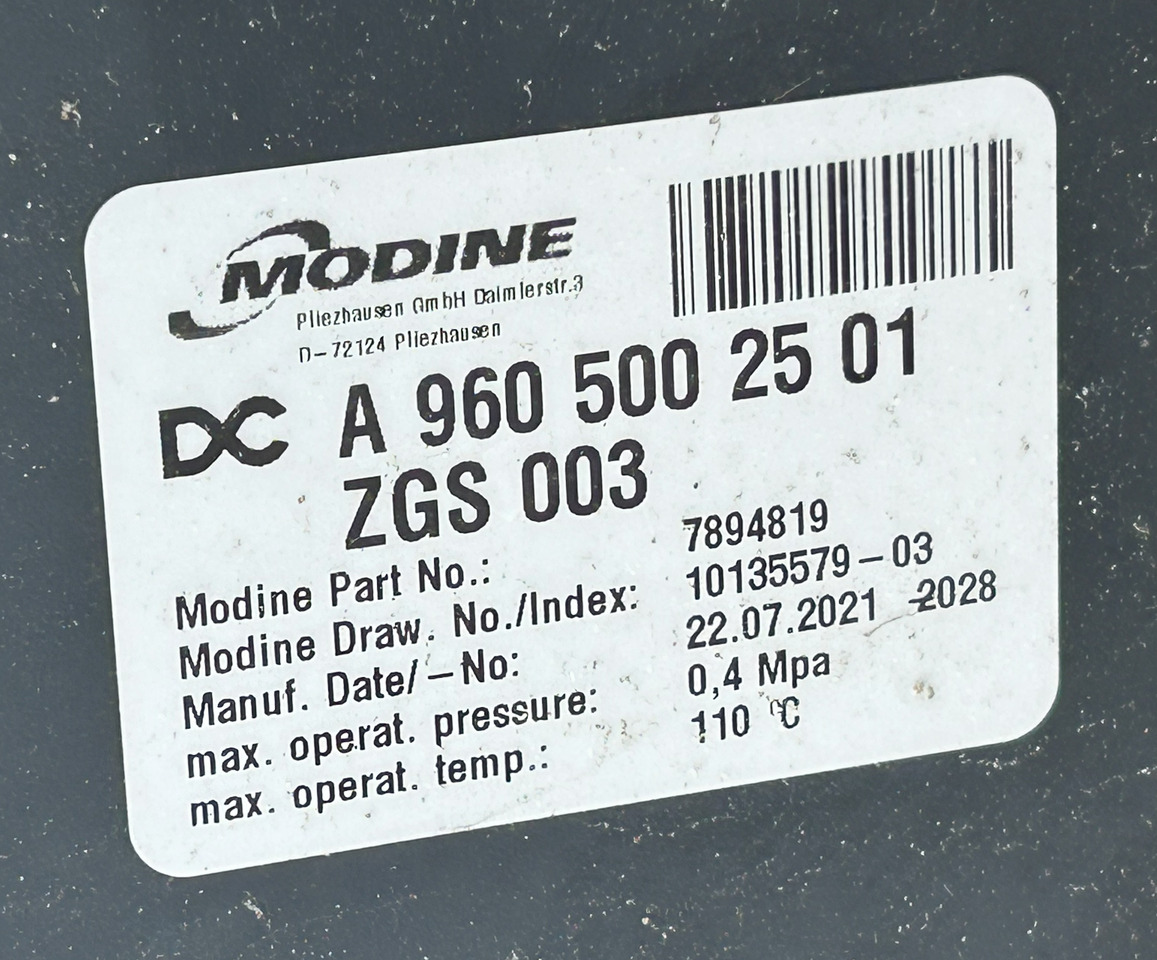 Mercedes ACTROS MP4 COOLERS SET - Радиатор: фото 4 Mercedes ACTROS MP4 COOLERS SET - Радиатор: фото 4