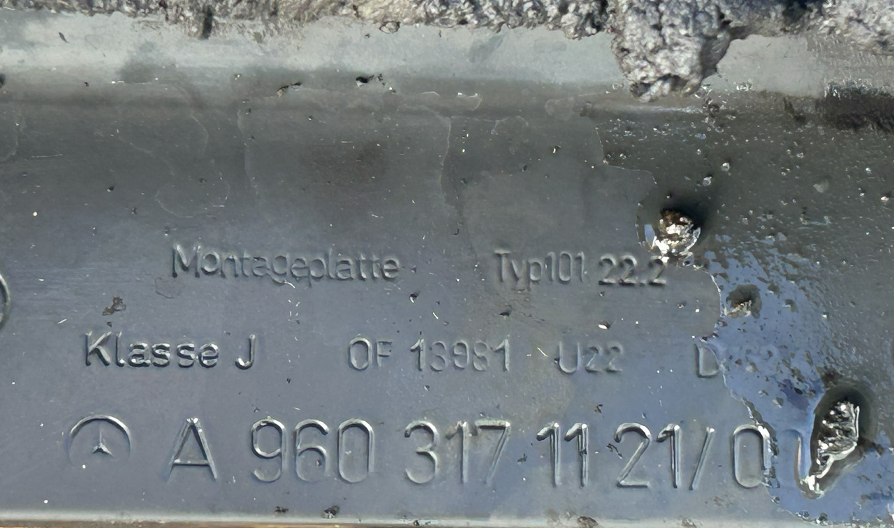 SAF GF GF SK-S 36,2 MERCEDES ACTROS MP4 - Седло для Грузовиков: фото 2 SAF GF GF SK-S 36,2 MERCEDES ACTROS MP4 - Седло для Грузовиков: фото 2