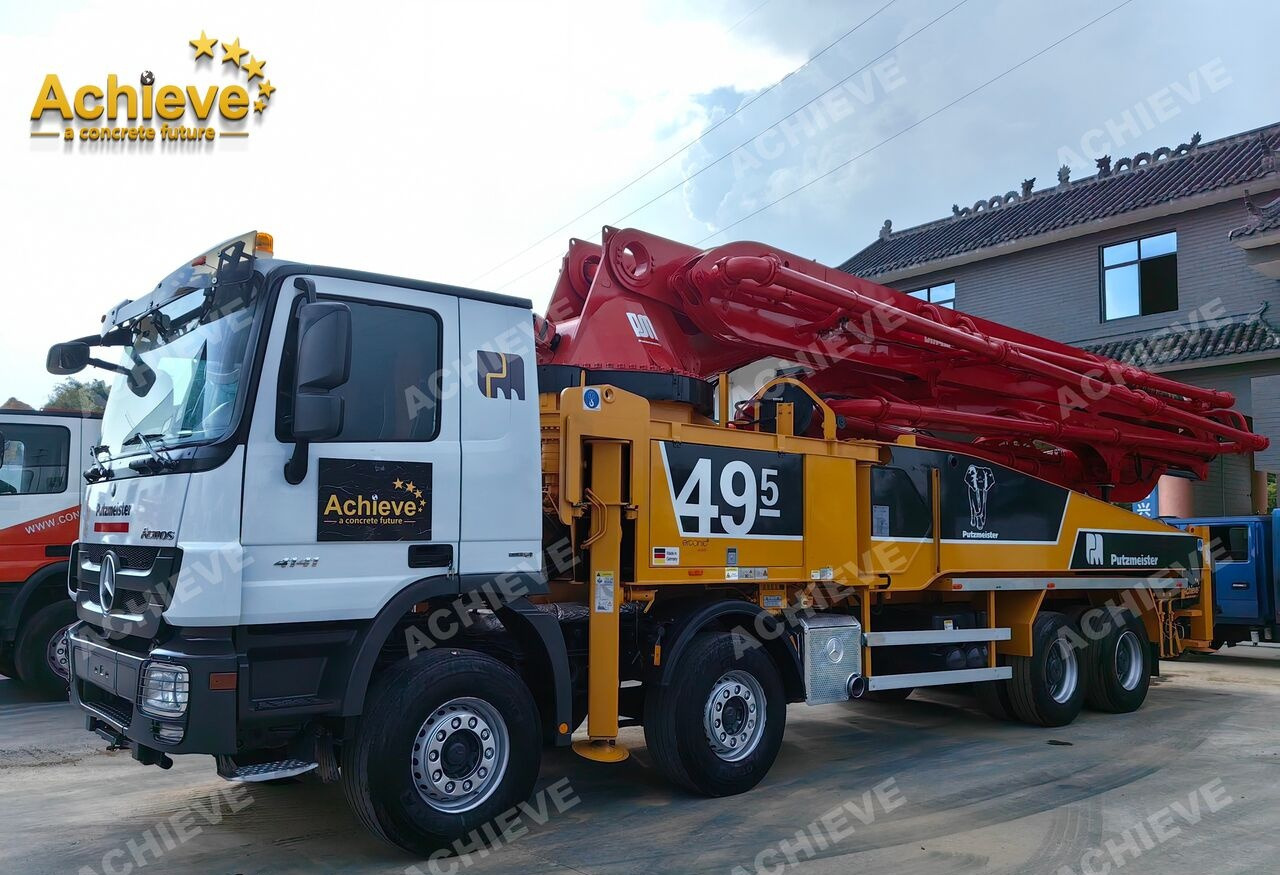 PUTZMEISTER Mercedes-Benz 4141 Putzmeister 49.5M 【ACHIEVE】TOP CONDITION!!! - Автобетононасос: фото 4 PUTZMEISTER Mercedes-Benz 4141 Putzmeister 49.5M 【ACHIEVE】TOP CONDITION!!! - Автобетононасос: фото 4