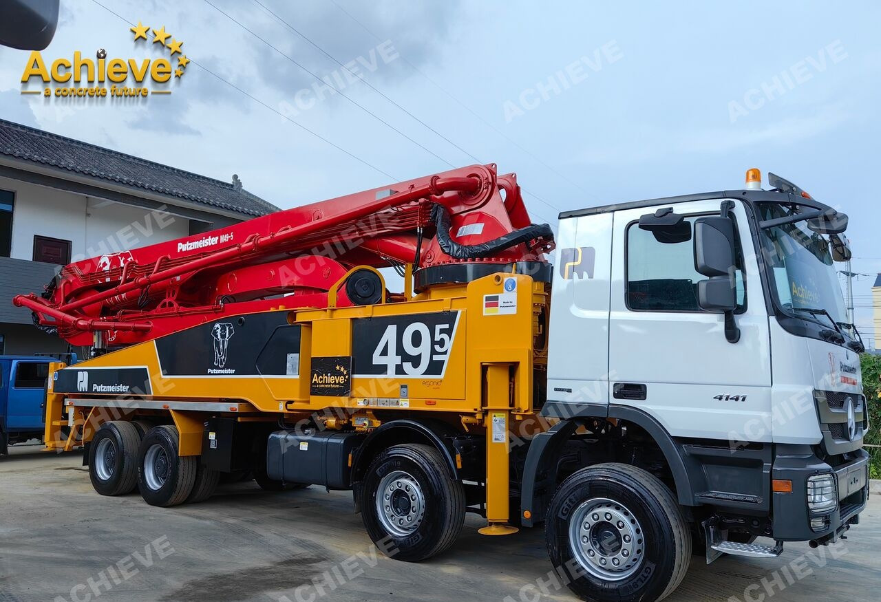 PUTZMEISTER Mercedes-Benz 4141 Putzmeister 49.5M 【ACHIEVE】TOP CONDITION!!! - Автобетононасос: фото 5 PUTZMEISTER Mercedes-Benz 4141 Putzmeister 49.5M 【ACHIEVE】TOP CONDITION!!! - Автобетононасос: фото 5