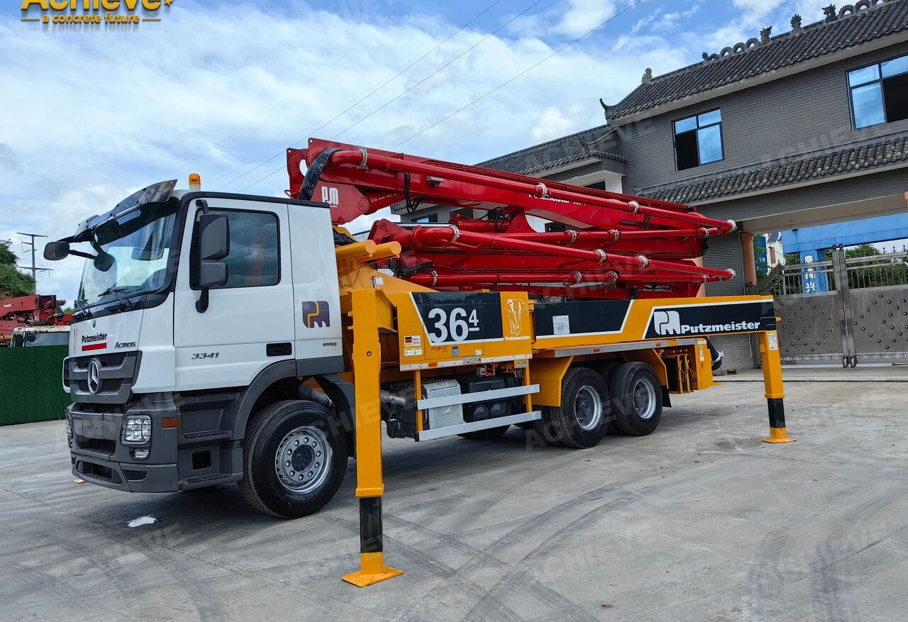 Автобетононасос PUTZMEISTER Mercedes-Benz M36-4 2018 ACTROS 3341【ACHIEVE】TOP CONDITION!!!: фото 9